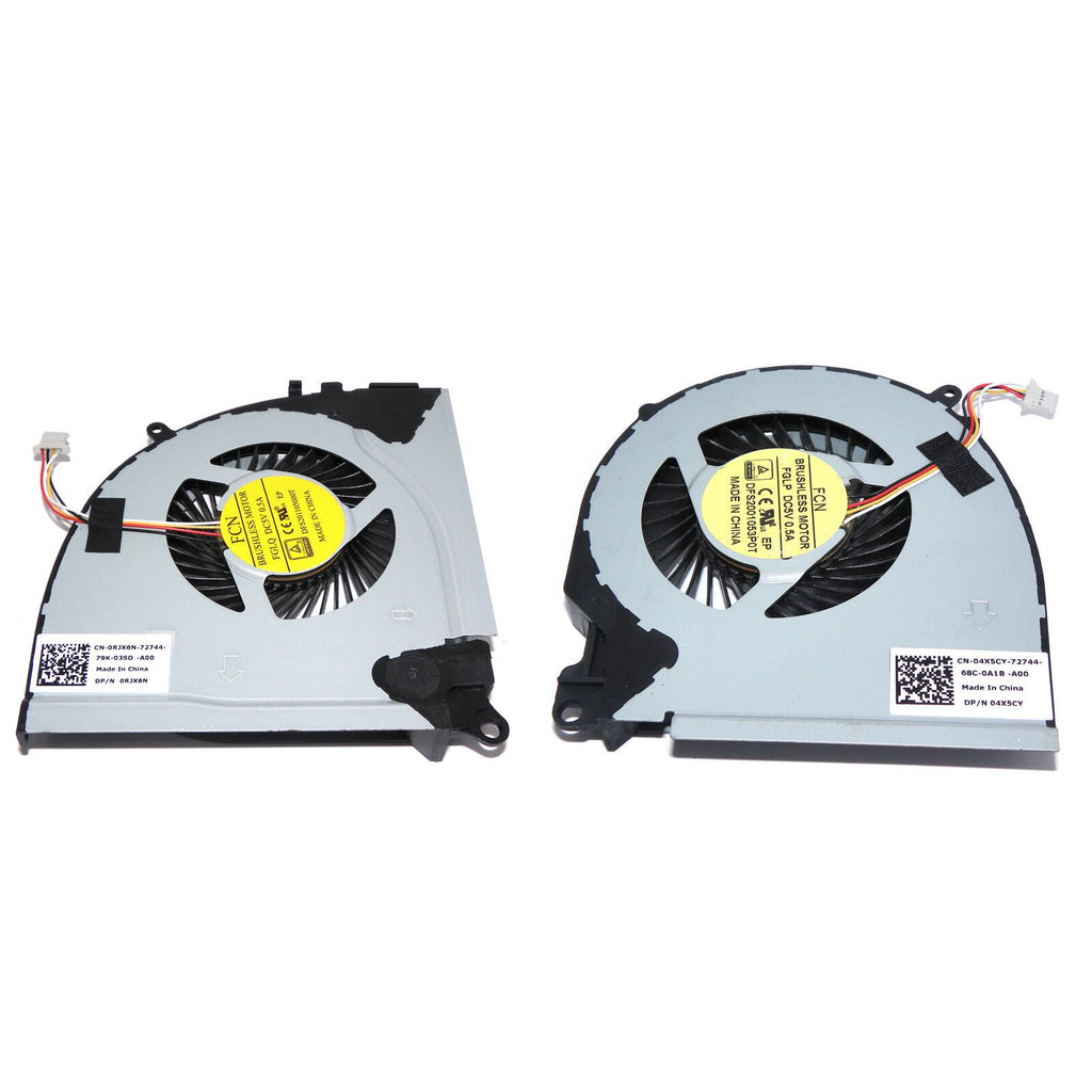 DELL Inspiron 15 5576 5577 7557 7000 7559 DP/N 0RJX6N 04X5CY Fan Replacement