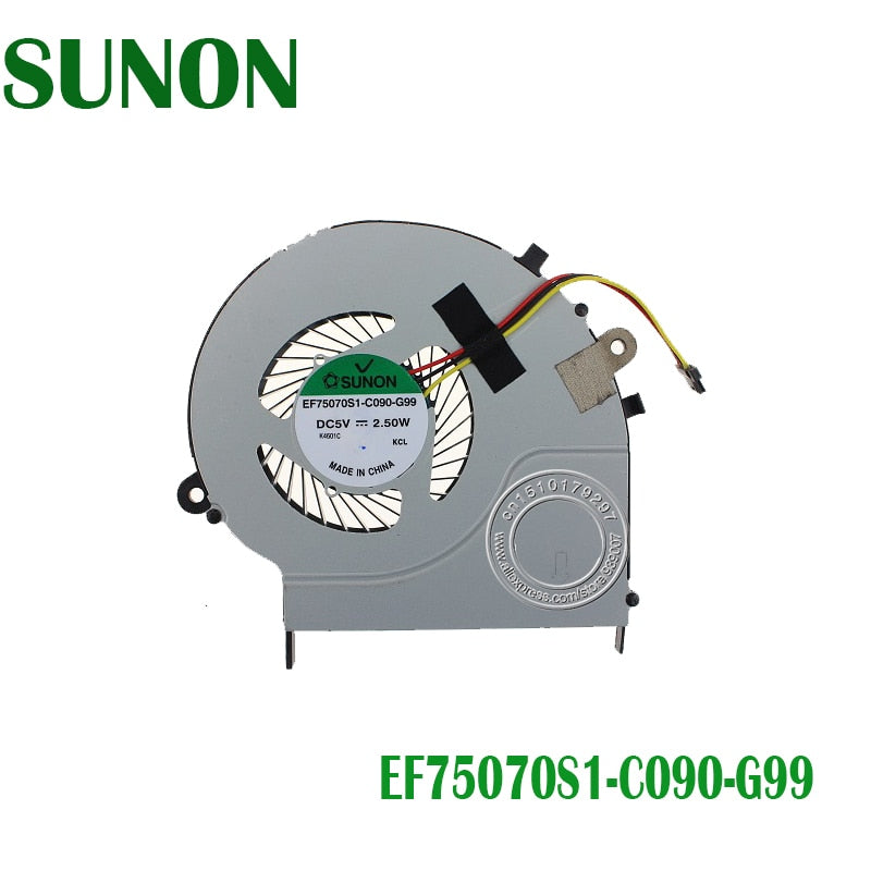 Toshiba Satellite L50-B L55-B L50D-B L55T-B L55-B5267 DFS541105FC0T FFD6 EF75070S1-C090-G99 Fan Replacement