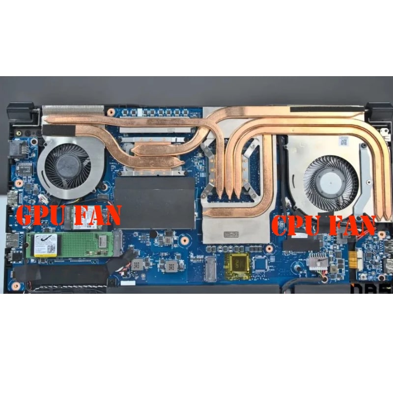 MSI GF65 Thin CPU & GPU Fan Replacement