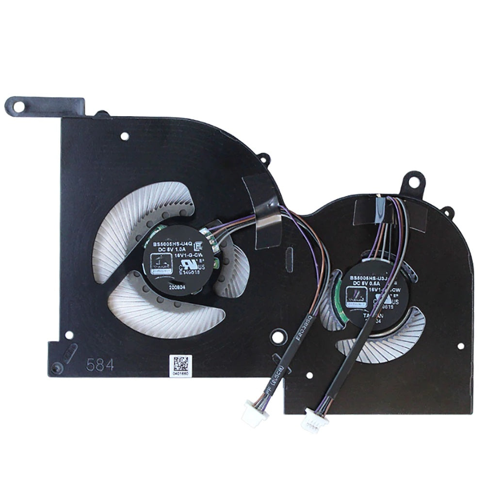 MSI GS66 Stealth WS66 MS-16V1 MS-16V2 Series CPU and GPU Fan Replacement