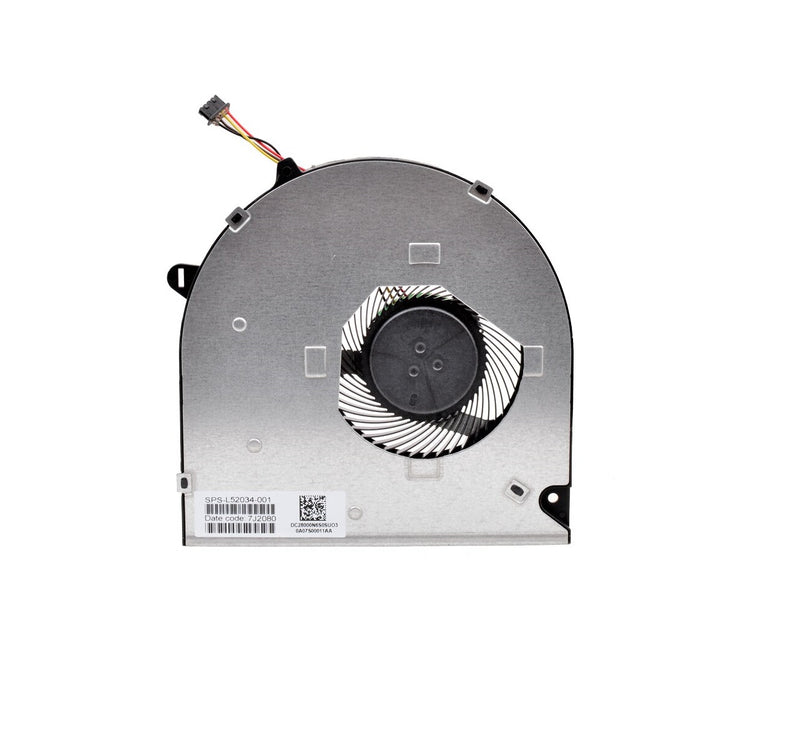 HP 15-DW0000, HP 15-DW1000, 15S-DU0000, 15S-DR0000, 15S-DY0000, 15S-FQ0000 Fan Replacement