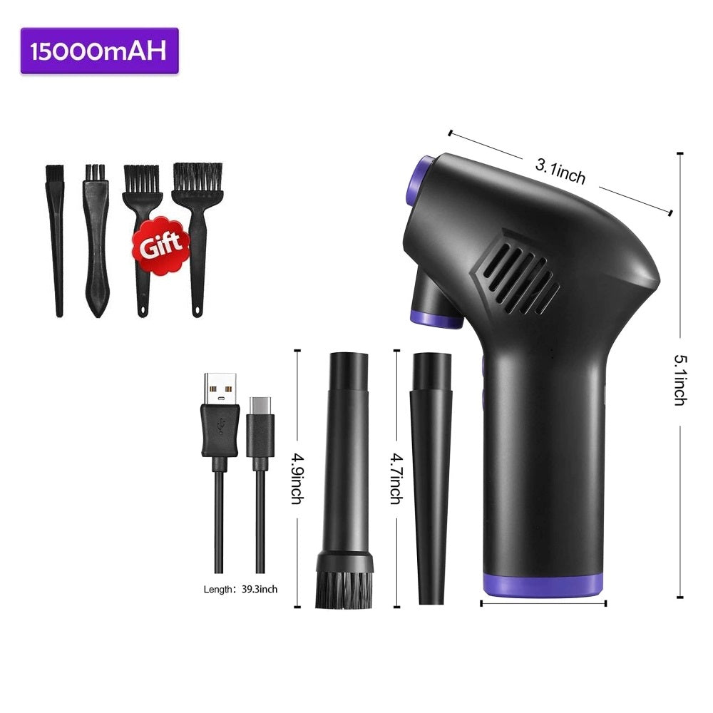 Portable Electric Air Duster Cleaner for Laptops and Computers